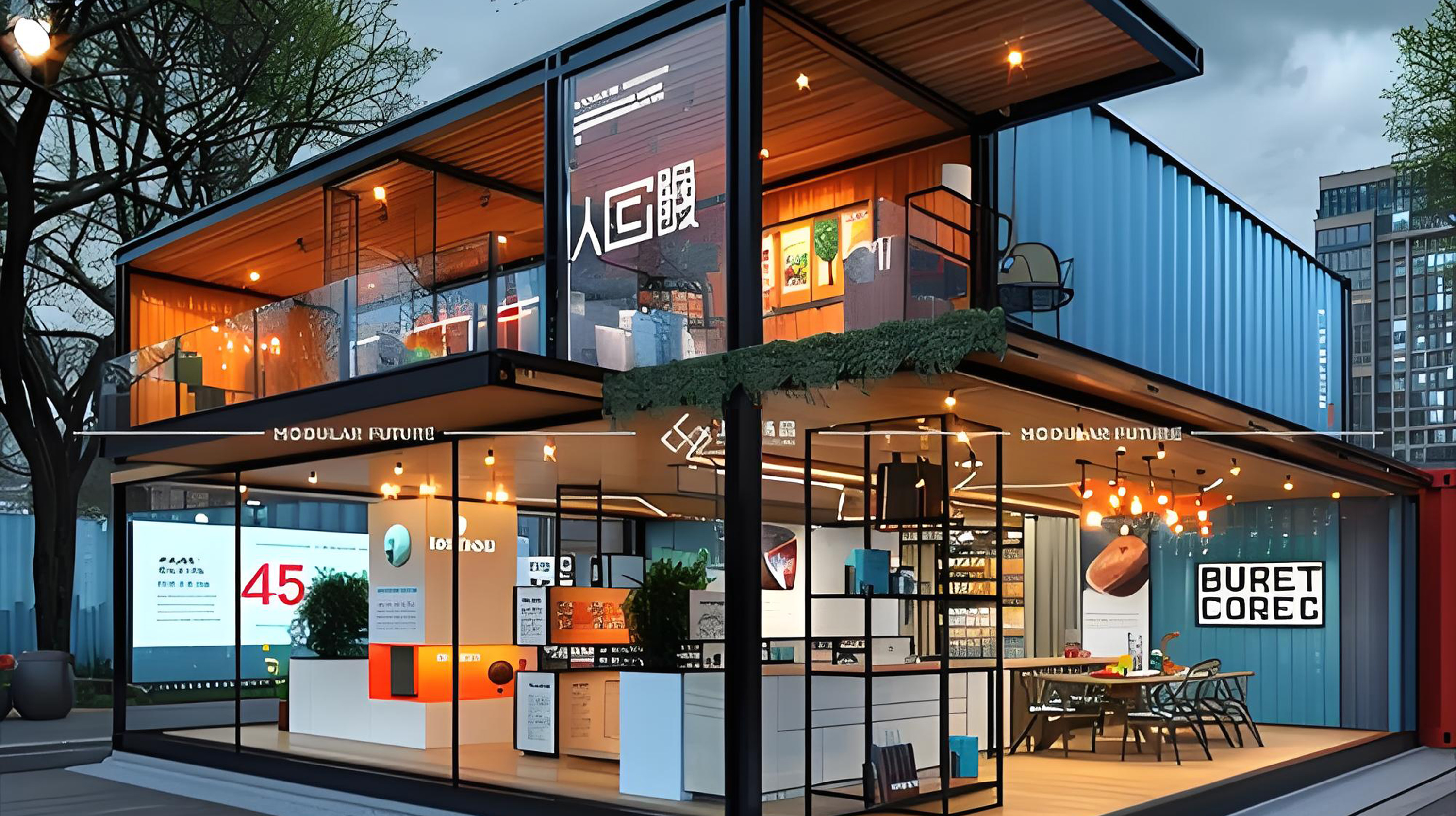 集装箱咖啡店